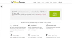 Desktop Screenshot of hotclonethemes.com